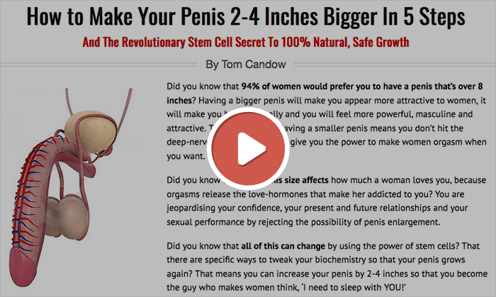 Penis Enlargement Remedy Video Preview